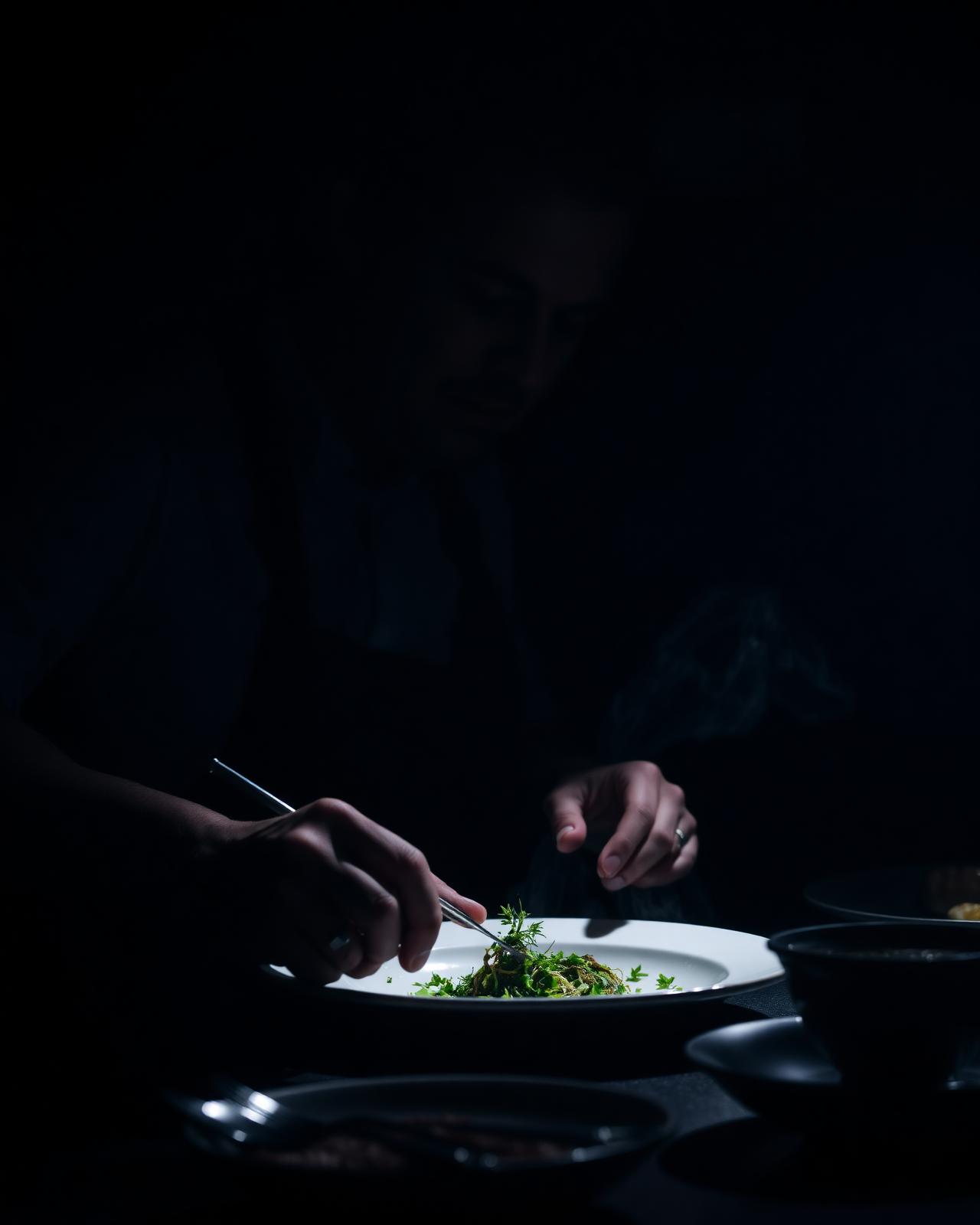 Chef plating